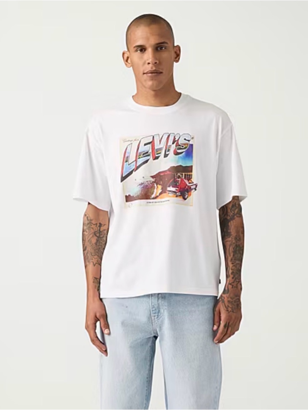Levi's® Mens Crew Neck Short Sleeve T-Shirt